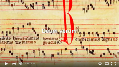 Gregorian Chant example